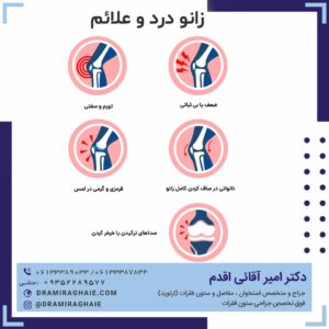 زانو درد و علائم آن چیست